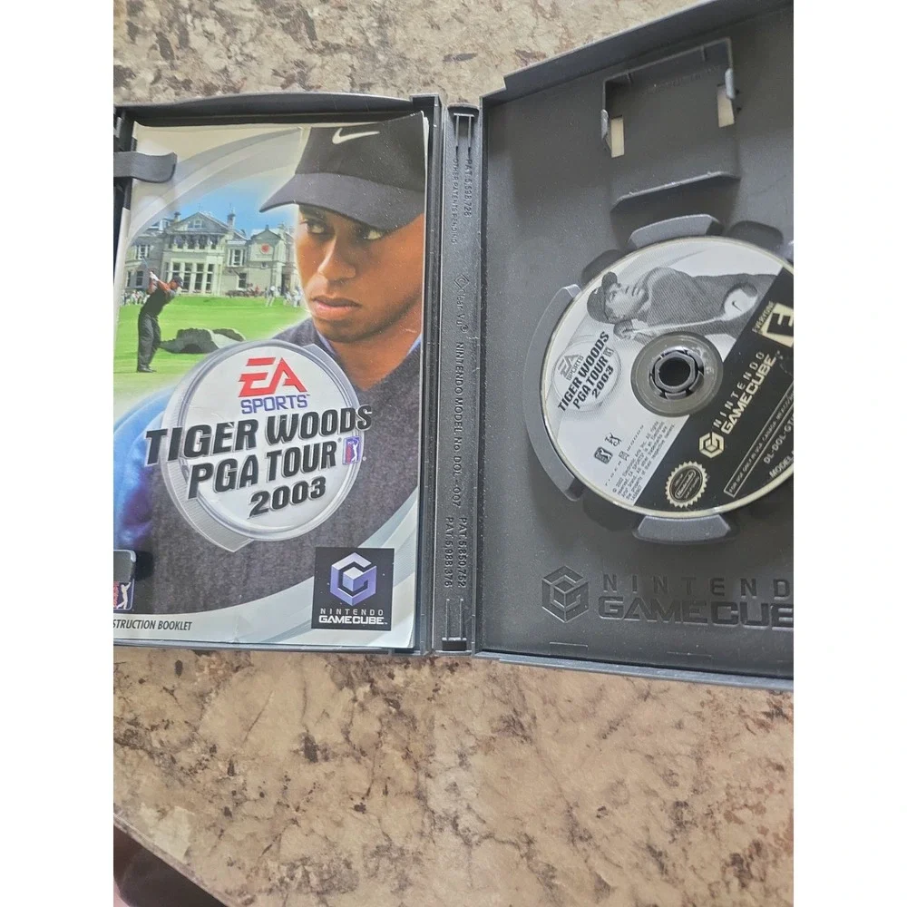 EA SPORTS Tiger Woods PGA Tour 2003 Nintendo GameCube Manual Included E